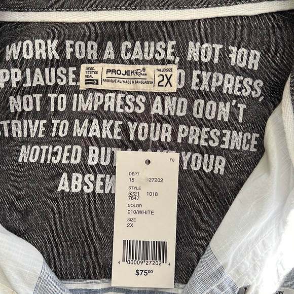 ProJek Button Down Shirt (2X) - Picture 5 of 9
